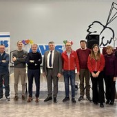 I premiati presenti con Sindaco Claudio Raviola e Presidente Avis Roberto Gabetti