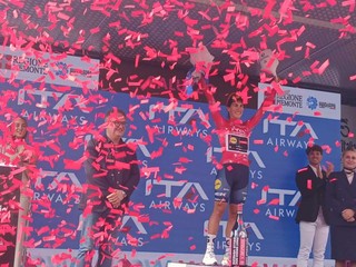 Saluzzo, gran finale del Giro d'Italia Women Saluzzo, gran finale del Giro d'Italia Women