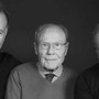 Giovanni Damilano coi figli Mario e Paolo, oggi alla guida del gruppo