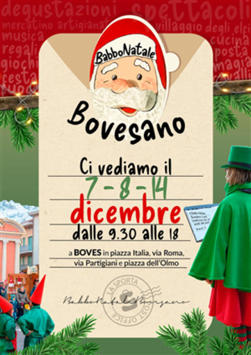 Torna il Babbo Natale Bovesano