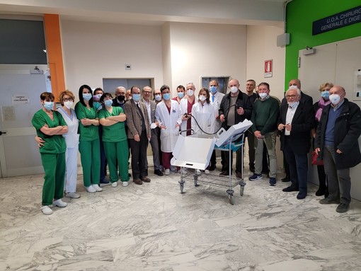 Donato un duodenoscopio alla Chirurgia generale dell'ospedale di Savigliano