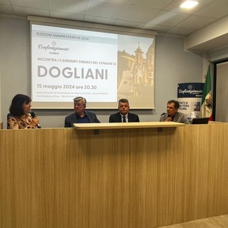 Confartigianato Cuneo ha incontrato i candidati sindaci del Comune di Dogliani [RIVEDI LA PUNTATA]