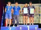 Da sinistra: Bottasso e Brunori Campioni Italiani junior C2 misto Da sinistra: Bottasso e Brunori Campioni Italiani junior C2 misto