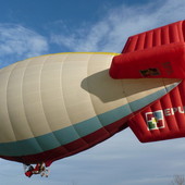 Il dirigibile ad aria calda del pilota Daniel Wade nelle foto di Giovanni Boglione