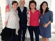 I vice presidi: Federica Viale (Denina), Massimo Peirone e Michela Ghigo (Itis Rivoira) Daniela Cozzupoli (Pellico)