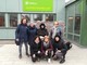 Un gruppo di docenti dell'istituto langarolo durante il viaggio in Svezia