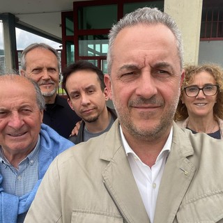 Il candidato a sindaco di Saluzzo Giovanni Damiano incontra i vertici del carcere cittadino