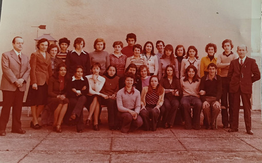 La classe nel 1976 La classe nel 1976