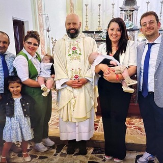 Due battesimi nel piccolo comune di Torresina, che conta circa 50 abitanti