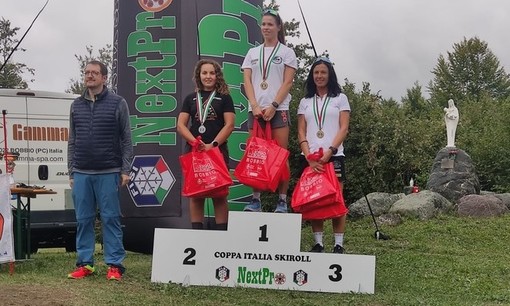 Skiroll, Coppa Italia NextPro: Elisa Sordello seconda nell'individuale a cronometro di Bobbio