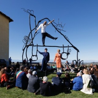 Petrit Halilaj "Abetare (un giorno a scuola" Dogliani - foto di Giuliano Bert