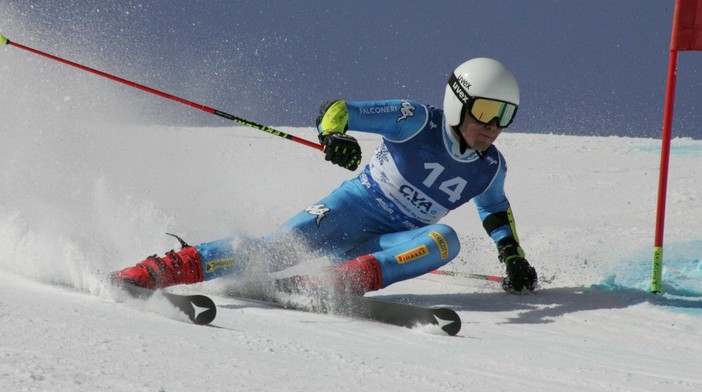 Edoardo Saracco in azione