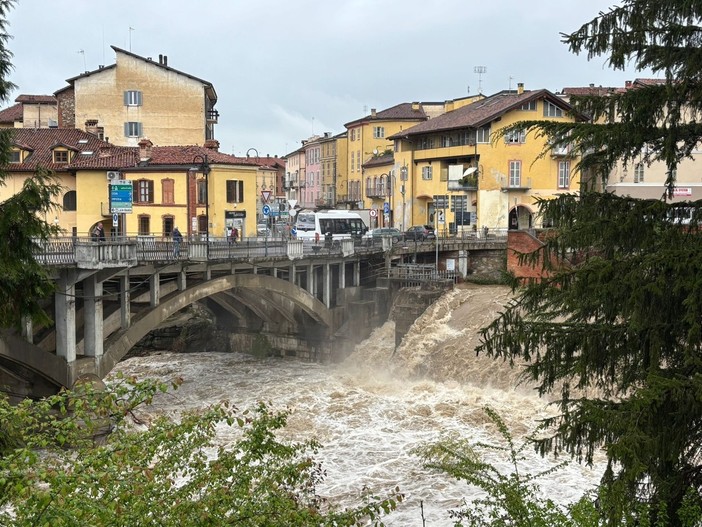 L'Ellero questa mattina