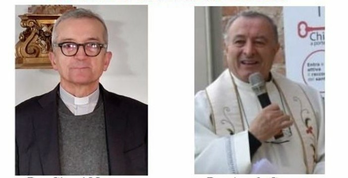 Un secolo di sacerdozio in due, l’abbraccio della diocesi albese a don Gianni Manzone e don Angelo Carosso Un secolo di sacerdozio in due, l’abbraccio della diocesi albese a don Gianni Manzone e don Angelo Carosso
