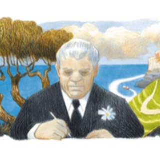 Il doodle di Google a lui dedicato nel 2021