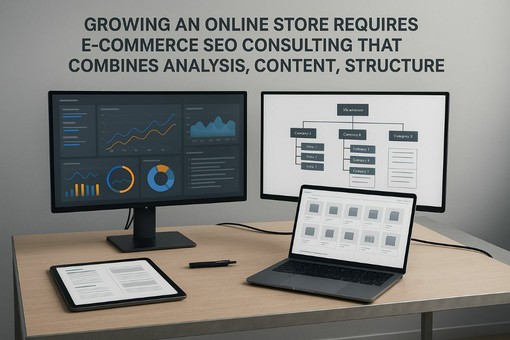 Far crescere un negozio online richiede anche una consulenza SEO capace di unire analisi, contenuti e struttura