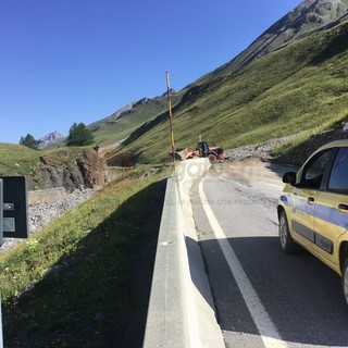 Dopo il nubifragio, la conta dei danni: statale del colle della Maddalena chiusa per due settimane