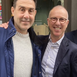 Pietro Francesco Toselli con il generale Vannacci