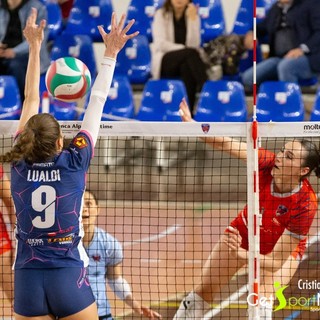 Una immagine del match tra Mondovì e Villa Cortese (ph. Cristiano Silvestri)