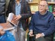 Beppe Magliano durante una precedente presentazione del libro “Il cortile di via Mazzini”