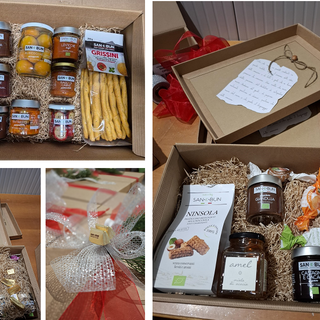 Cesti Natalizi con selezione fra i migliori prodotti alimentari della tradizione Piemontese