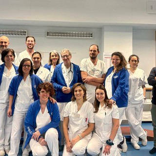 Grazie al reparto di Fisioterapia del Santa Croce di Cuneo, dove si cura con le mani e con il cuore