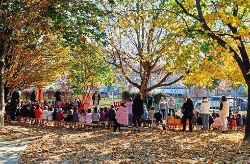 L'orto della scuola Gullino di Savigliano cresce con i nonni volontari e Slow Food