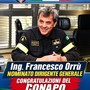 Da Torino, Francesco Orrù nominato dirigente generale del Corpo nazionale dei vigili del fuoco Da Torino, Francesco Orrù nominato dirigente generale del Corpo nazionale dei vigili del fuoco
