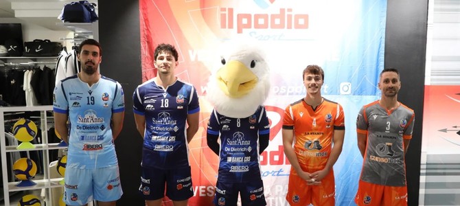 Le nuove maglie da gioco (Foto Valerio Giraudo) Le nuove maglie da gioco (Foto Valerio Giraudo)