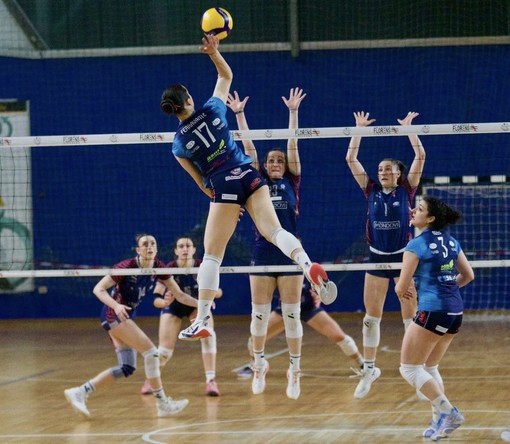 Una immagine del match tra la Florens Vigevano e il Mondovì Volley (Ph. pagina social Florensvigevano) Una immagine del match tra la Florens Vigevano e il Mondovì Volley (Ph. pagina social Florensvigevano)