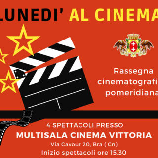 Bra, tornano gli appuntamenti con "Lunedì al cinema" Bra, tornano gli appuntamenti con "Lunedì al cinema"