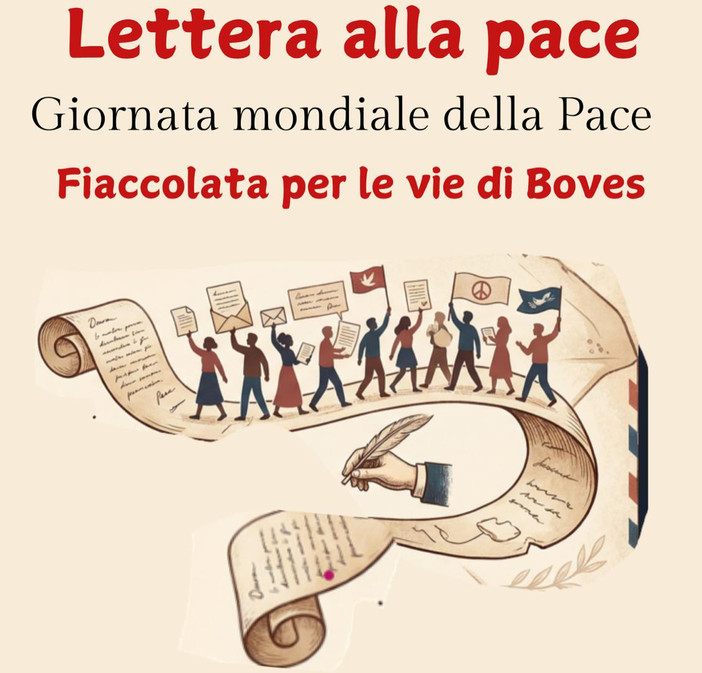 A Boves torna la Fiaccolata della Scuola di Pace