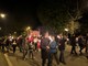 Immagine di repertorio, Fiaccolata della libertà a Cuneo
