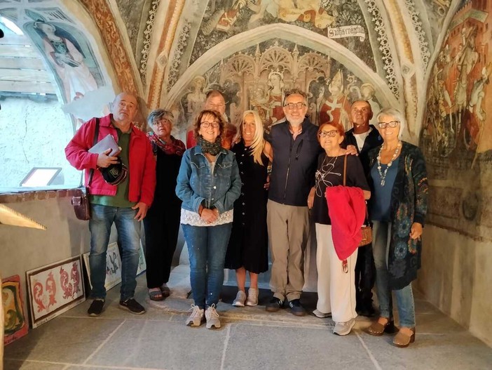 In foto i soci fondatori dell'associazione “San Sebastiano e San Giacomo” APS In foto i soci fondatori dell'associazione “San Sebastiano e San Giacomo” APS
