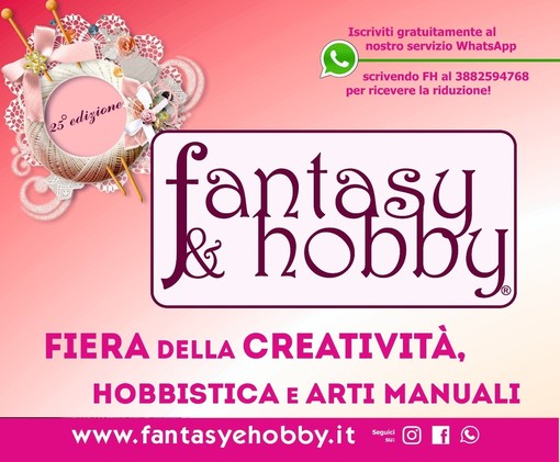 Fantasy &amp; Hobby 2024: la Fiera della Creatività, Hobbistica e Arti Manuali