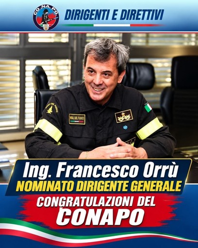 Da Torino, Francesco Orrù nominato dirigente generale del Corpo nazionale dei vigili del fuoco Da Torino, Francesco Orrù nominato dirigente generale del Corpo nazionale dei vigili del fuoco