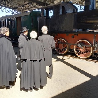 "Giuseppe Destefanis, un’eredità di pietra e cuore": la docufiction girata nel Museo ferroviario di Savigliano
