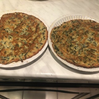 La nostra lettrice Marisa Galliano è andata a raccogliere i luvertin e ci mostra la sua frittata