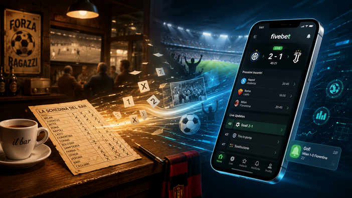 Fivebet e il nuovo modo di seguire lo sport tra mobile, live e palinsesti digitali