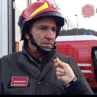 Incidente sul lavoro a Garessio: a salvargli la vita il &quot;vigile del fuoco per sempre&quot; Franco Colombo