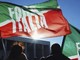 Una bandiera di Forza Italia