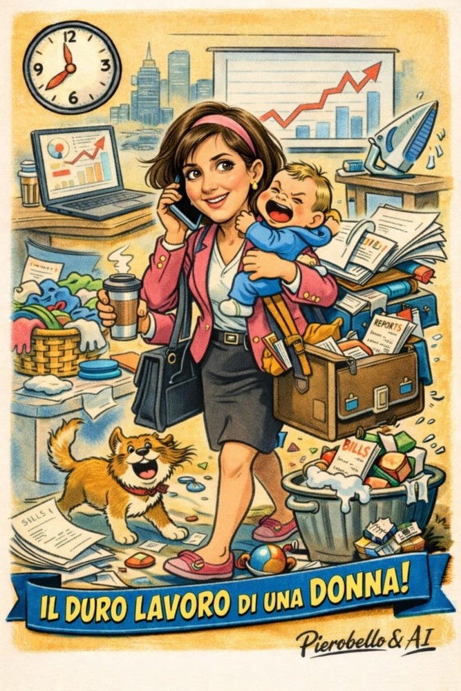 L’8 marzo c’è poco da festeggiare: in casa con un marito le donne lavorano di più