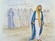 Gesù cacciato da Nazareth, opera della disegnatrice braidese Pinuccia Sardo