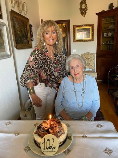 Tanti auguri a Eldita Cambiano: la mamma della presidente dell'Atl del Cuneese Gabriella Giordano ha compiuto 104 anni Tanti auguri a Eldita Cambiano: la mamma della presidente dell'Atl del Cuneese Gabriella Giordano ha compiuto 104 anni