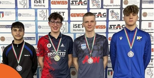 Tennistavolo: il mantese Giacomo Izzo sul podio nel Torneo Nazionale Giovanile