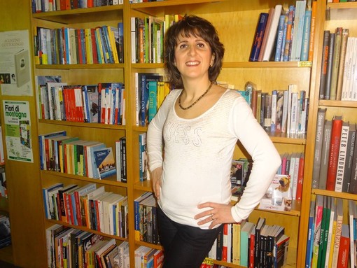 Silvia Gullino, curatrice del Caffè Letterario di Bra