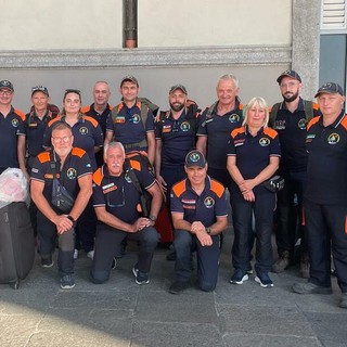Il Gruppo Piemonte Sud in partenza per il Lazio