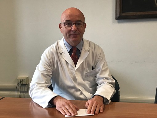 Il dottor Giulio Melloni, direttore della Chirurgia Toracica dell’Azienda Ospedaliera S. Croce e Carle di Cuneo