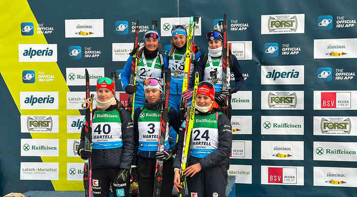 BIATHLON / La squadra juniores in allenamento fra Rovereto e Obertilliach BIATHLON / La squadra juniores in allenamento fra Rovereto e Obertilliach