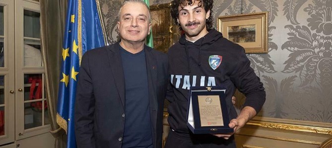 Fina con il vicepresidente del Consiglio regionale Graglia